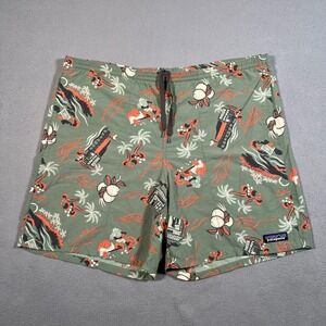 Patagonia Baggies Shorts Small C Street Mexico SoCal Surf Town Malibu Taco Stand